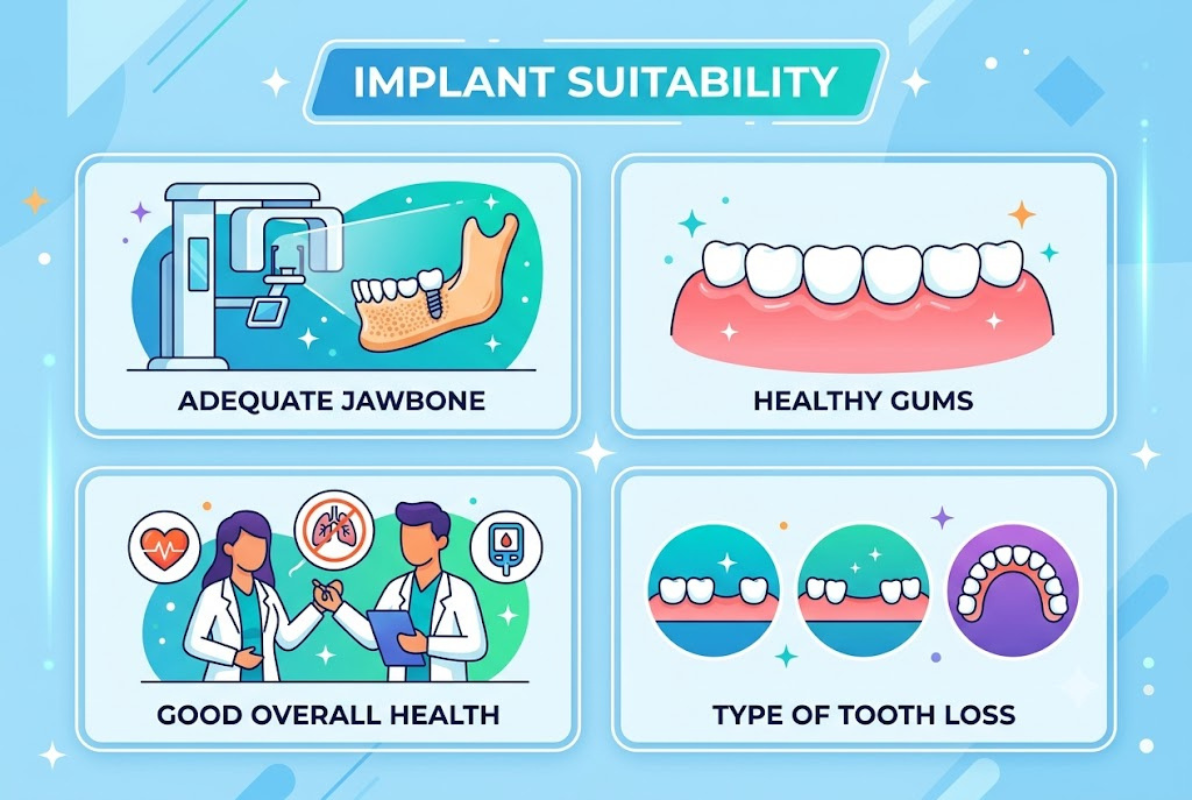 Check Eligibility for Dental Implant treatment by Dr. Aditi Chhajed in Pedder Road, South Mumbai